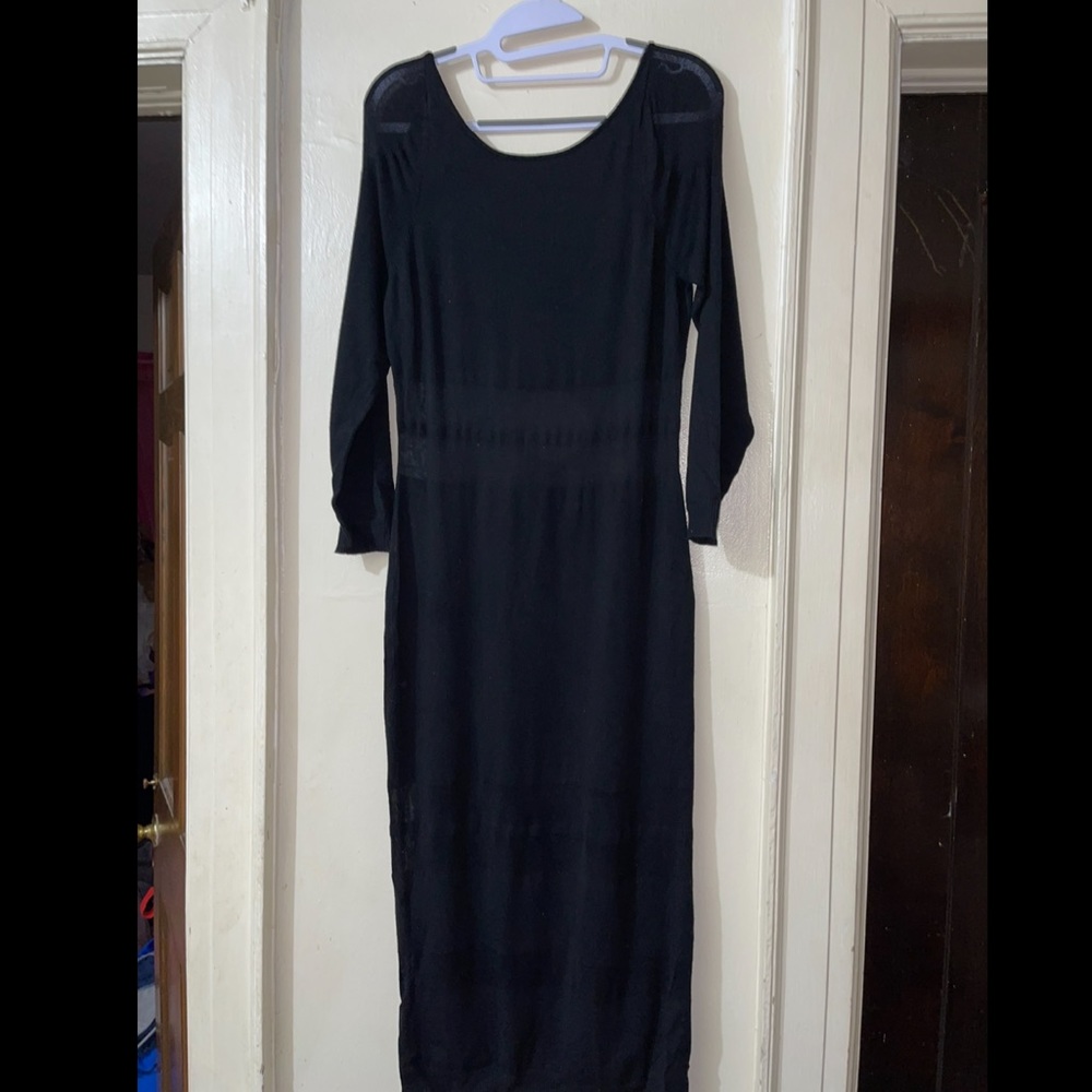 Black Midi Dress